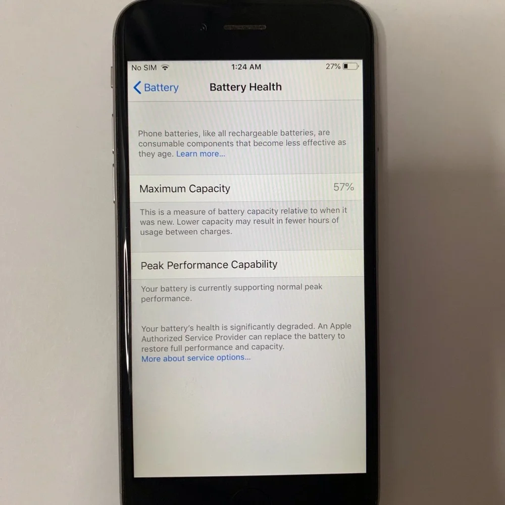 Apple iPhone 6 - 128gb - Space Grey